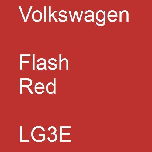 Volkswagen, Flash Red, LG3E.